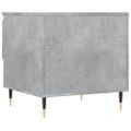 vidaXL Konferenčné stolíky 2 ks betónovo sivé 50x46x50 cm komp. drevo