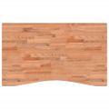 vidaXL Stolová doska 100x(55-60)x1,5 cm bukový masív
