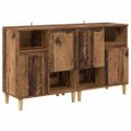 vidaXL Komody 2 ks Staré drevo 60 x 35 x 70 cm Kompozitné drevo