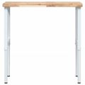 vidaXL Pracovný stôl 100x60x(73-99,5) cm masívna akácia obdĺžnik