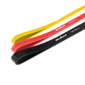 Latexová sada cvičebných pásov - Power Band PLs-1, 4-32 kg, 3 pásy, REBEL ACTIVE