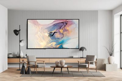 ELITE SCREENS plátno v pevném rámu 150" (381cm)/ 16:9/ 187×332cm/ Gain 0,8/ bezrámové/ CLR5/ pro UST