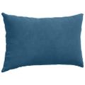 vidaXL Vankúše na pohovku 2 pcs Modrá 50 x 30 cm Kordúrová tkanina