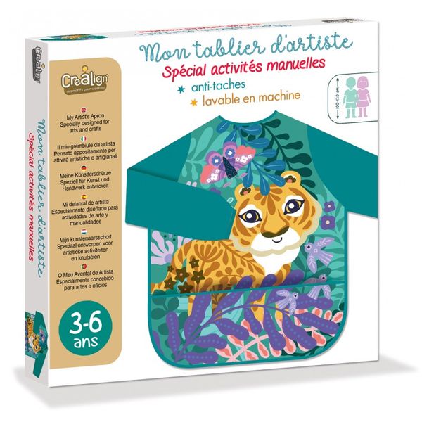Ochranná nepremokavá zástera na maľovanie Tiger