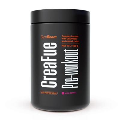 CreaFue Pre-workout - GymBeam, lesné ovocie