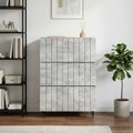 vidaXL Zásuvkový kabinet 66 x 34,5 x 92 cm Kompozitné drevo