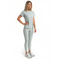 Dámske tričko Limitless Eucalypt - GymBeam, veľkosť XXL, veľkosť oblečenia XXL