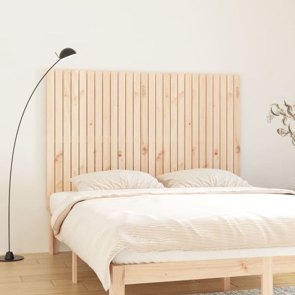 vidaXL Nástenné čelo postele 166x3x110 cm masívna borovica