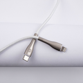 Kábel Forever Sleek USB-C - Lightning 1,0 m 27W biely