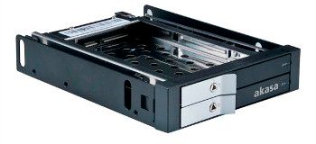 AKASA Lokstor M21 - 2 x 2,5'' HDD rack do 3,5''