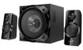 GENIUS repro SW-2.1 1850BT/ 2.1/ 50W/ BT5.3/ optický vstup/ černé/ dálkové ovládání Reproduktory, 2.1, 50W, Bluetooth, RCA, dálkové ovládání, cerné