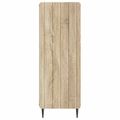 vidaXL Servírovacia skriňa Dub sonoma 34,5 x 33 x 92 cm