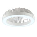 Modee LED okrúhle stropné svietidlo 30W RGB+3CCT 540mm, ventilátor, ovládač (ML-CLRGB-3CCT30W-F2W)