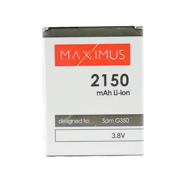 BAT MAXXIMUS SAM G350 CORE PLUS 2150 mAh  EB-B185BE