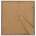 vidaXL Fotorámiky na stôl, koláž 3 ks, čierne 20x20 cm, MDF