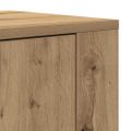 vidaXL Highboard Remeselný dub 80 x 33 x 150 cm Kompozitné drevo