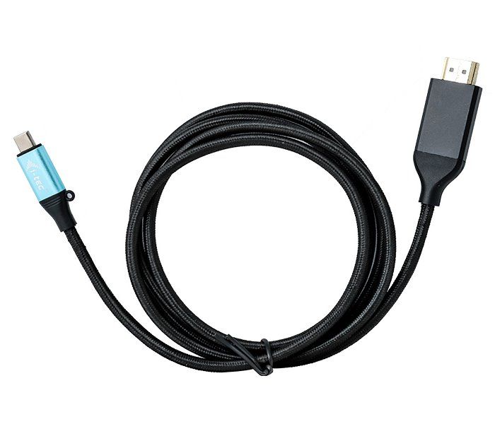 i-tec USB-C HDMI Kabelový adaptérov 4K / 60 Hz 200cm Kábel, propojovací, USB-C na HDMI, 4K, 60Hz, 2m, čierny