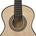 vidaXL Klasická gitara pre začiatočníkov a deti s taškou 1/2 34"