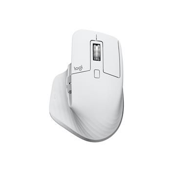 Logitech MX Master 3S/Kancelárska/Laserová/Pre pravákov/8 000 DPI/USB+BT/Svetle šedá