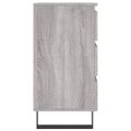 vidaXL Nočné stolíky 2 ks sivý dub sonoma 40x35x69 cm kompozitné drevo