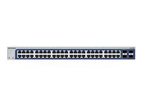 V6 - prepínač - L3 Lite - inteligentný - 48 x 10/100/1000 + 2 x gigabitové SFP + 2 x kombinácia Gigabit SFP - desktop, možnosť montáže do rozvádzača