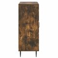 vidaXL Servírovacia skriňa so zásuvkou Dymový dub 66 x 34,5 x 89,5 cm