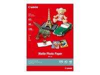 A3 (297 x 420 mm) - 170 g/m² - 40 listov fotografický papier - pre i6500, 9100, 9950; PIXMA iX7000; S6300, 9000
