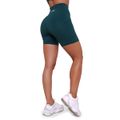 Dámske šortky Ignite Dark Green - GymBeam, veľkosť L, veľkosť oblečenia L