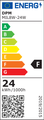 Kúpeľňové svietidlo DPM MIL8W60-24W, IP44, 60 cm, biela Kúpeľné svítidlo DPM MIL8W60-24W, IP44, 60 cm, biela