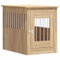 vidaXL Nábytková prepravka pre psa dub sonoma 55x80x68 cm kompoz.drevo