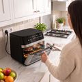 TESLA AirCook DualZone Q787 XXL Deluxe - multifunkčná duálna digitálna horúcovzdušná fritéza