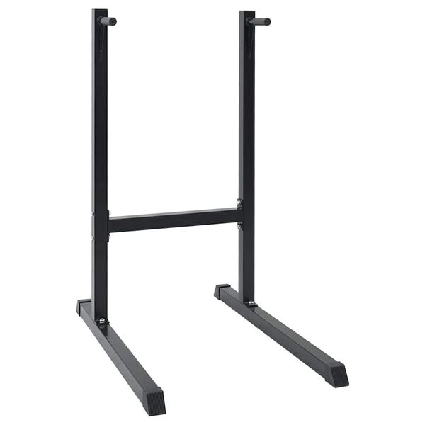 vidaXL Stanica na dipy Čierna 103,5 x 66,5 x 121,5 cm