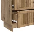 vidaXL Nočný stolík Dub artisan 62 x 34,5 x 47,5 cm Kompozitné drevo