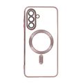 Puzdro Color Chrome Mag pre Samsung Galaxy A26 5G ružové zlato