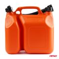 Kanister na benzín dvojkomorový plastový 6L + 2,5L AMiO-03208