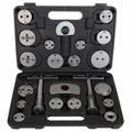 Stláčadlo brzdových piestov MECHANIC BRAKE SET BLACK 22, sada 22ks SIXTOL