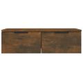 vidaXL Nástenné skrinky 2 ks dymový dub 68x30x20 cm spracované drevo