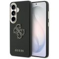 Puzdro Guess Grained Big 4G Metal Logo pre Samsung Galaxy S26 čierne