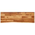 vidaXL Záhradná lavička so živou hranou 110x35x80 cm akáciový masív
