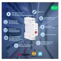NOUS D2Z, ZigBee DIN SMART Switch, prepínač