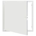 vidaXL Access Panel Biela 63 x 63 x 3 cm Oceľ