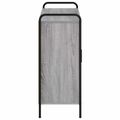 vidaXL Servírovacia skriňa Sivý Sonoma 97 x 33 x 81 cm