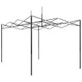 vidaXL Skleník s rýchlo postaviteľným rámom Zelená 280 x 410 x 315 cm