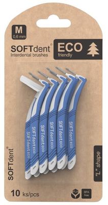 SOFTDENT 2942 ECO medzizubné kefky 0.6 mm (M)