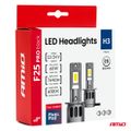 LED žiarovky hlavného svietenia Séria F25 PRO BLACK FULL CANBUS H3 68W 12V 24V AMiO-04718