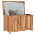 vidaXL Záhradný úložný box 90x50x58 cm masívne teakové drevo