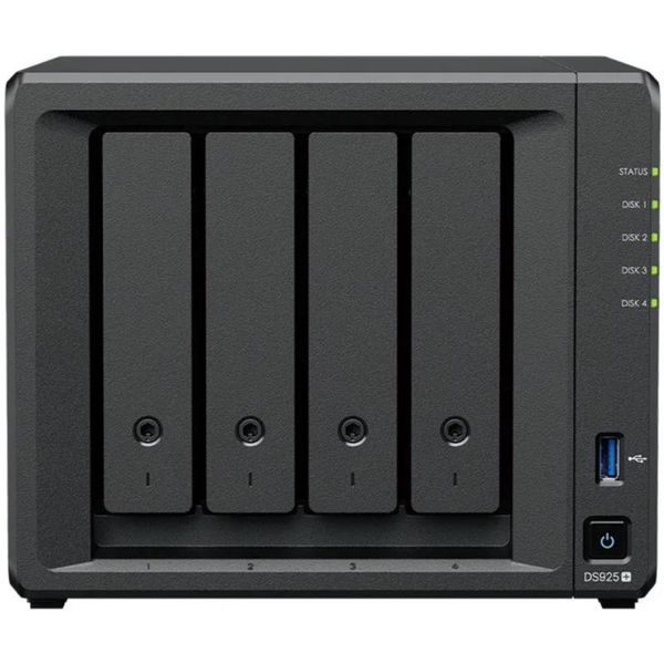 SYNOLOGY DS925+, NAS Server 4GB, 4x HDD/SSD