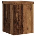vidaXL Stojany na rastliny 2 ks staré drevo 15x15x20 cm kompoz. drevo