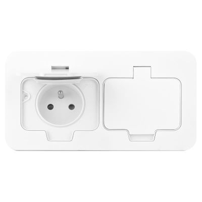 ORNO OR-GM-9047/W Zásuvka zapustená hermetická s viečkom