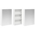 vidaXL Set kabinetov do kúpeľne 3 ks 140 x 14,5 x 70 cm